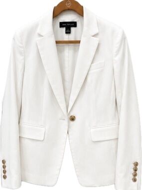 Ann Taylor White Blazer - Size 6 - New Without Tags